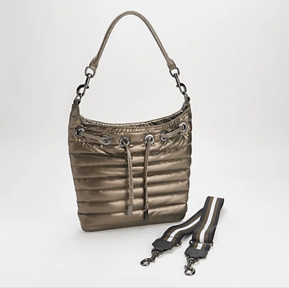 Think Royln Quilted Hobo with Chain Detail - The Madison